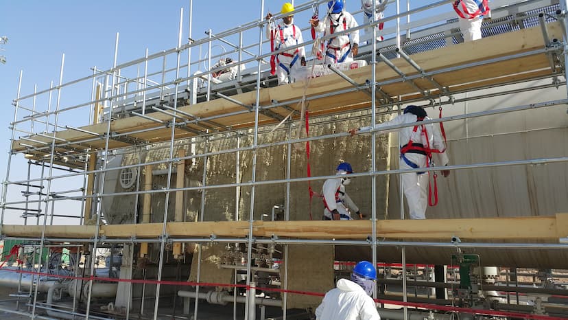 Upgrading & Heat Insulation of Buzurgan BUT & CPF Facilities 18 vessels & relevant pipes and instruments